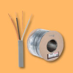 1.0mm² 3 Core & Earth Cable - Grey 6243Y - 50m Drum