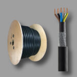 4.0mm² 5 Core SWA Armoured Cable - 100m drum