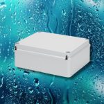 Gewiss IP56 PVC Adaptable Box 190mm x 140mm x 70mm - Grey