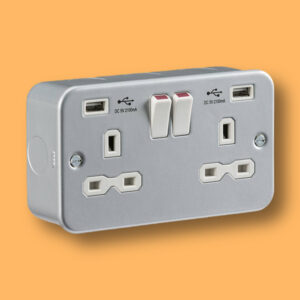 METAL CLAD 2G SOCKET USB