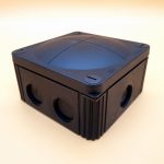 Wiska Combi 607 IP66 Junction Box 110 x 110 x 61mm - Black Wiska Combi 607 IP66 Junction Box 110 x 110 x 61mm - Black