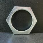 2" Galv Lock Ring 2" Steel lock nut