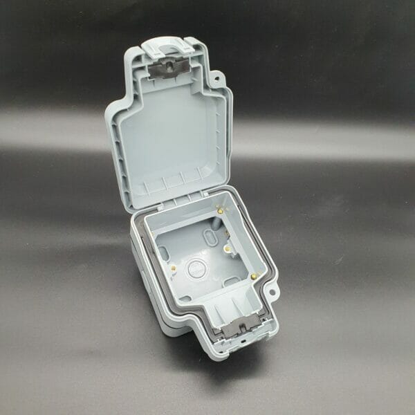 1 Gang Weatherproof Socket Enclosure - IP66 outside socket enclosure