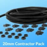 20mm Contractor Pack 20mm flexible conduit