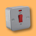 METAL CLAD 45AMP SWITCH NEON
