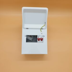 Live 4 Usable Way Fuse Board 100A Main Switch