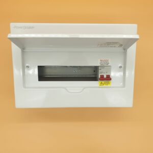 PowerBreaker 10 Way Consumer Unit with 100A Main Switch