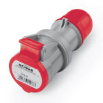 16A 5 Pin 3P+N+E Coupler Red 415V - Scame