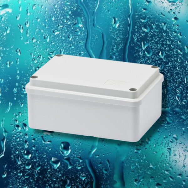 Gewiss IP56 PVC Adaptable Box 120mm x 80mm x 50mm - Grey
