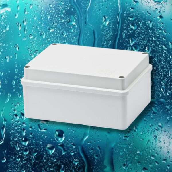 Gewiss IP56 PVC Adaptable Box 150mm x 110mm x 70mm - Grey