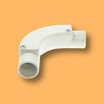 25mm PVC Conduit Inspection Bend - White