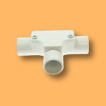 20mm PVC Conduit Inspection Tee - White