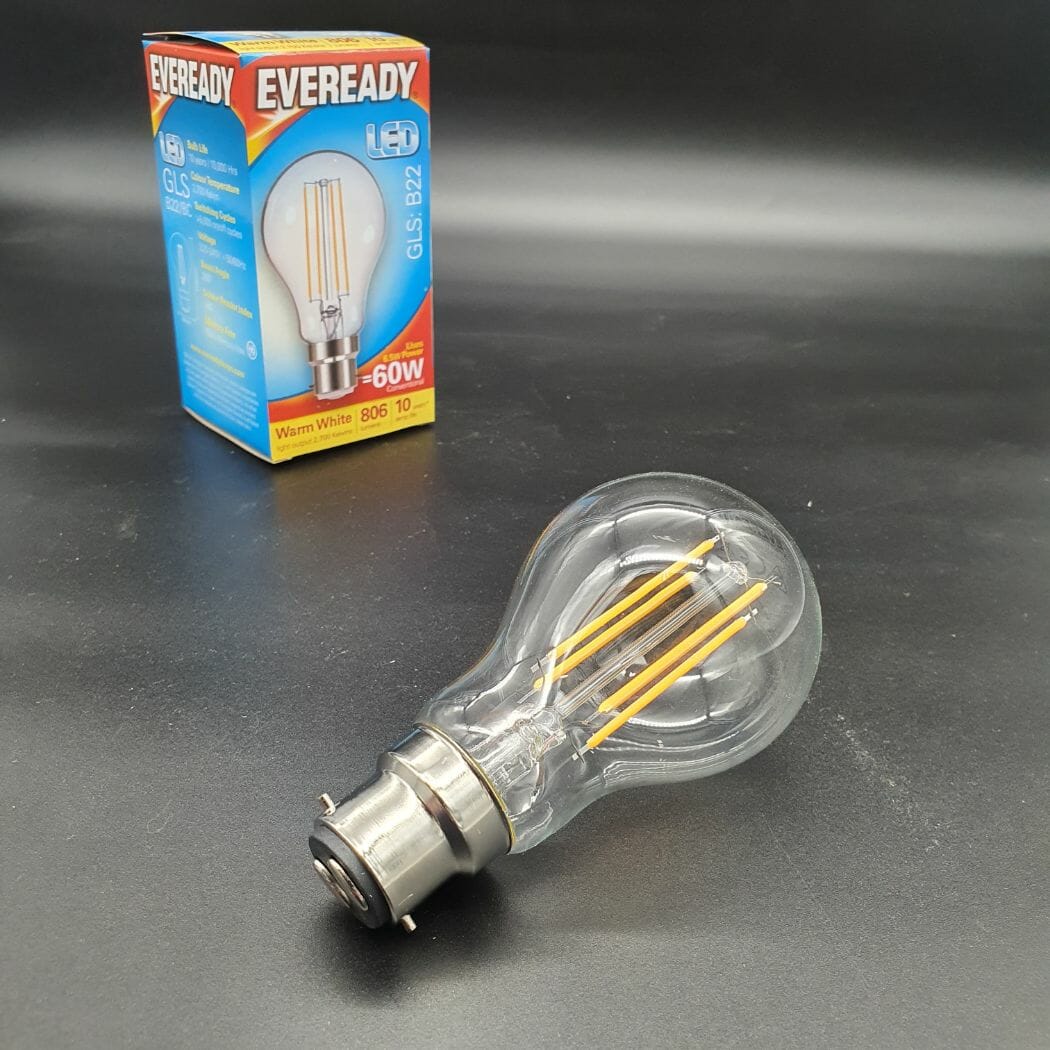 led filament gls light bulb