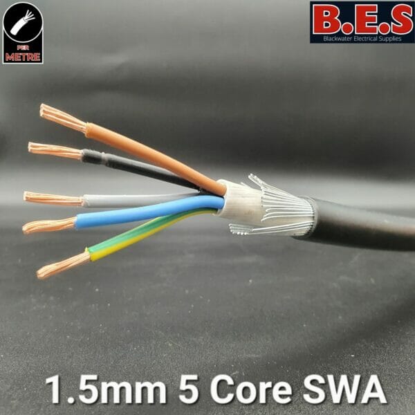 1.5mm 5c swa cable