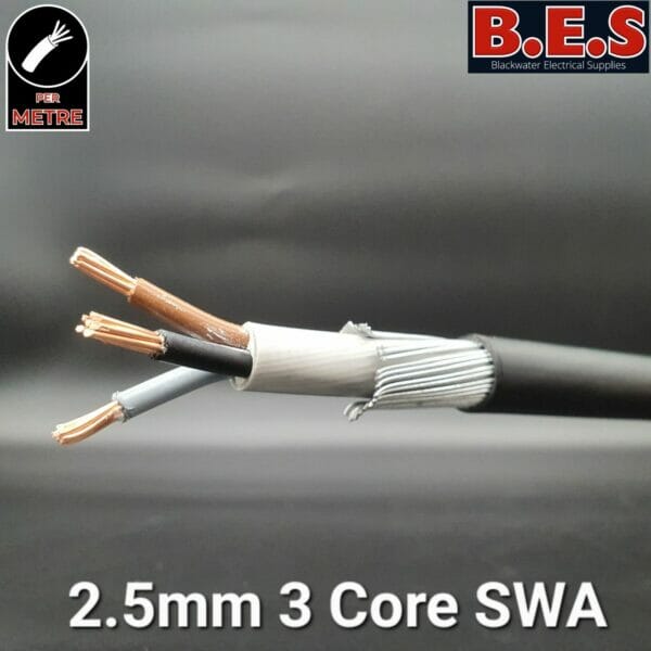 2.5mm 3c swa cable