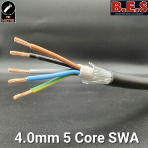 4mm 5c swa cable